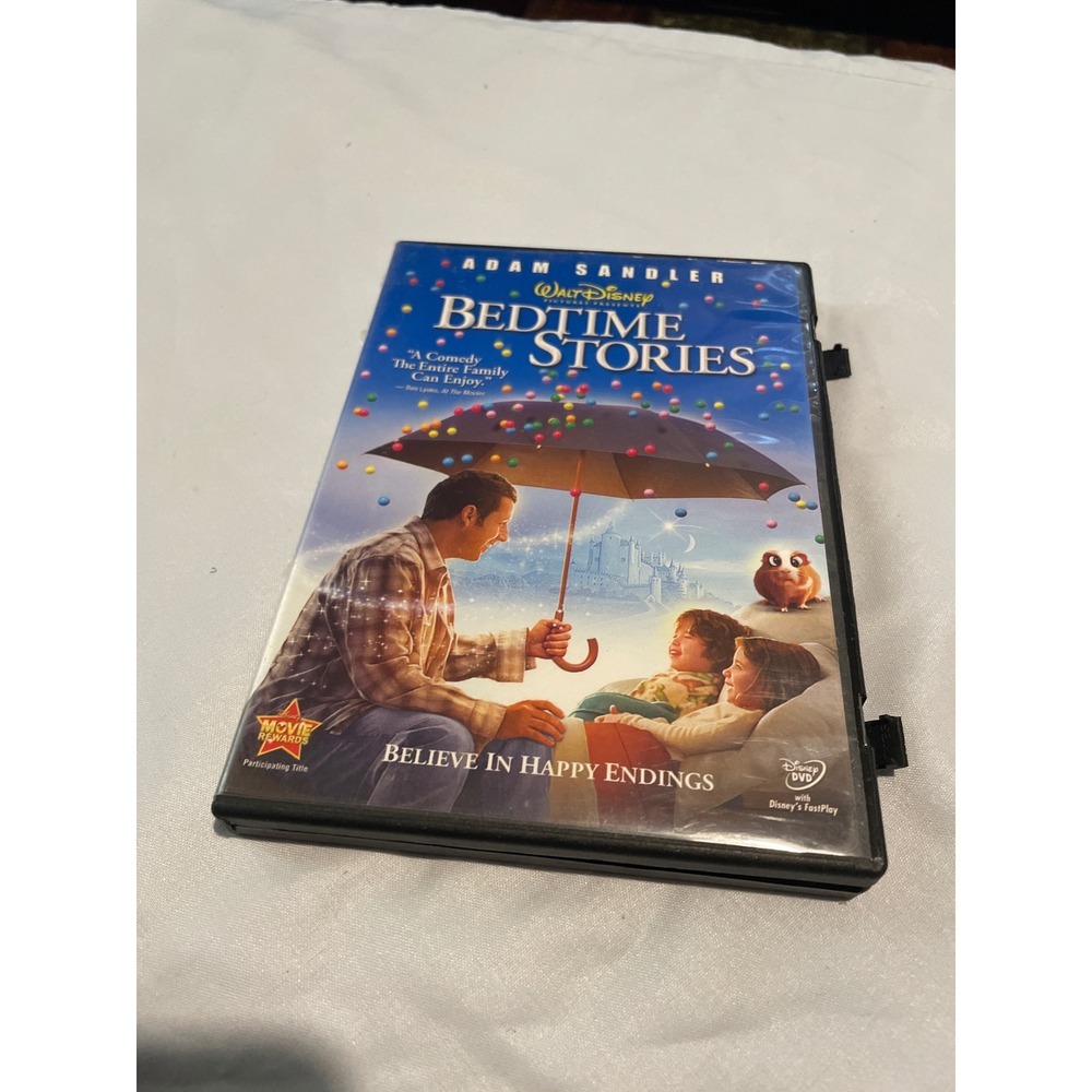 Bedtime Stories Adam Sandler Walt Disney DVD Family Movie Comedy